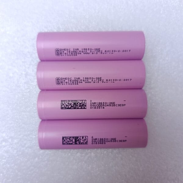 DMEGC INR18650-26E 3.7V 2600mAh Li-Ion Battery