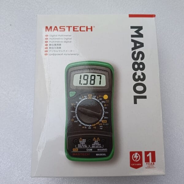 Mastech MAS830L Digital Pocket Multimeter