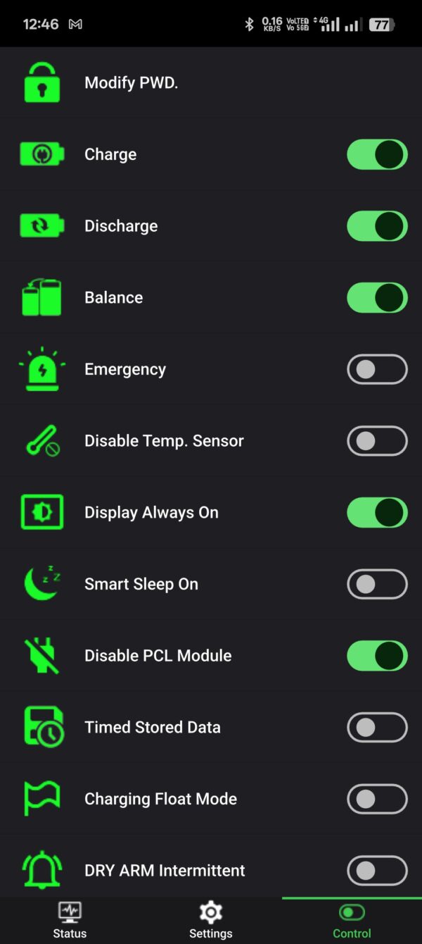 JK Smart 8-24s 100A smart BMS for Li-ion, LiFePo4 & LTO
