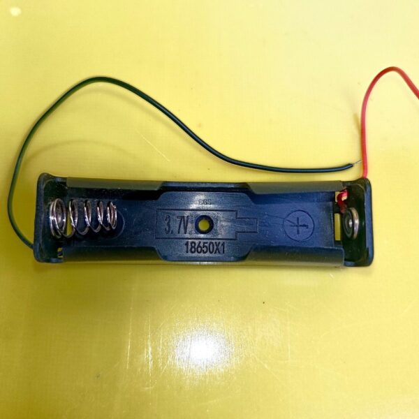 18650 holder with wire