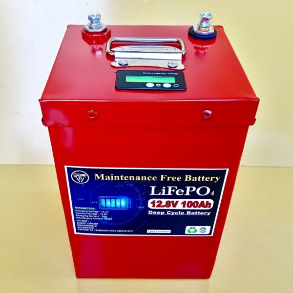 12V 100Ah Grade A Lifepo4 Battery with indicator