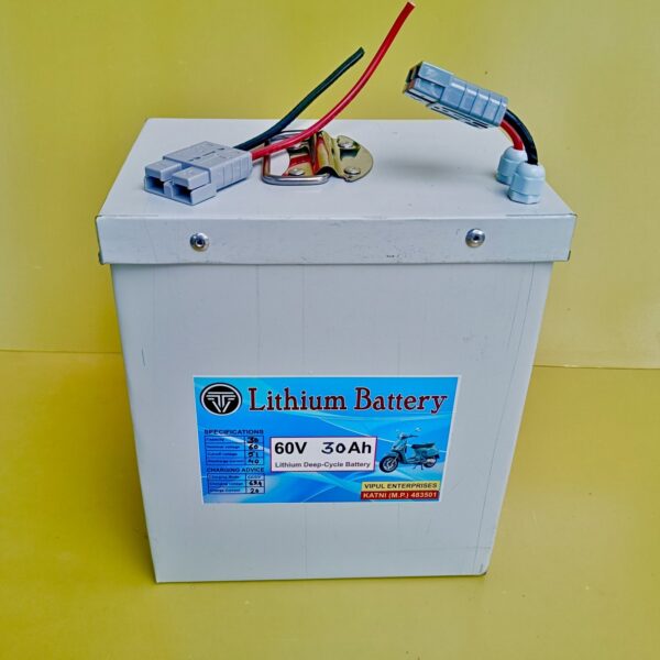 60V 30Ah LIFEPO4 BATTERY (19s) short height